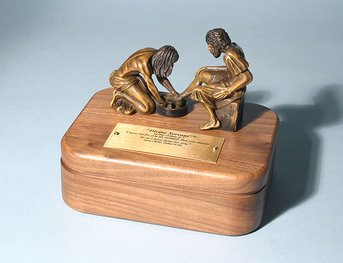 "Divine Servant"® Bronze Sculpture Gift Box